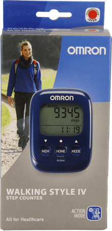 Omron Walking Style Iv Podometre Bleu