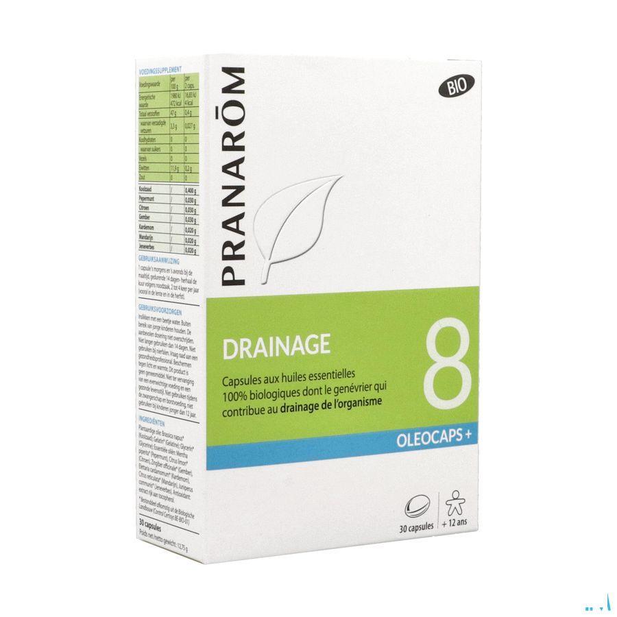 OleoCapsule + Bio 8 Drainage Capsule 30  -  Pranarom