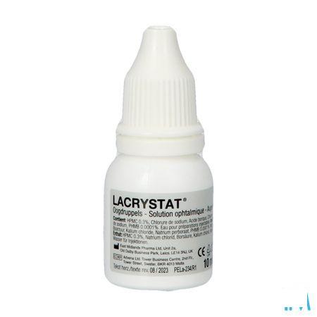 Lacrystat Collyre Flacon 2x10 ml