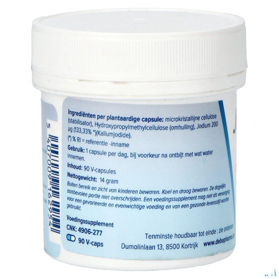 Jodium 200Mcg V-Caps 90 Deba  -  Deba Pharma