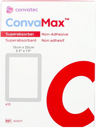 Convamax Superabsorber N/Klevend 15Cm x 20Cm 10