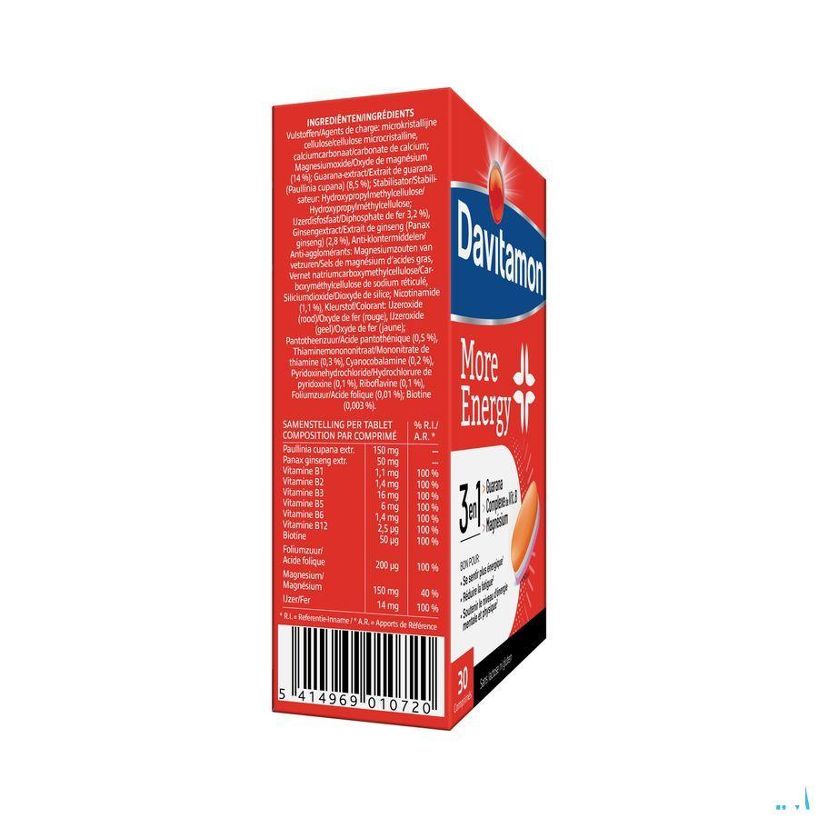 Davitamon More Energy 3-In-1 Comp30