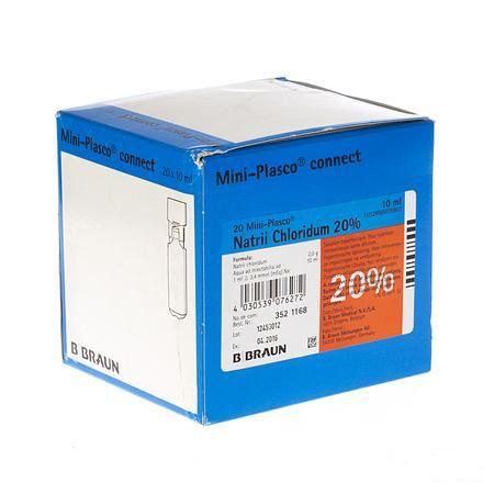 Mini Plasco Nacl 20 % 20 X 10 ml