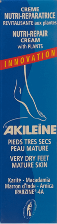 Akileine Creme Nutri Herstel. Droge Voeten Tube 100 ml  -  Asepta
