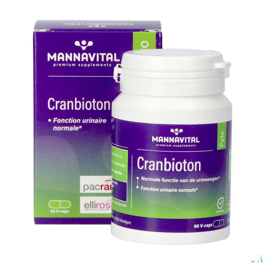 Mannavital Cranbioton V-Capsule 60