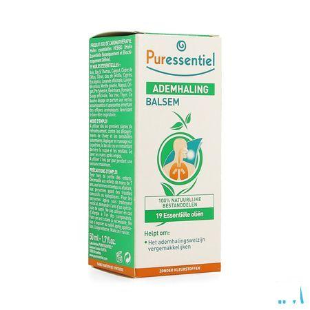 Puressentiel Ademhaling Balsem 19 Essentiele Olie 50 ml  -  Puressentiel