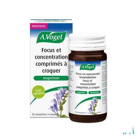 A.Vogel Focus  &  Concentratie Kauwtabl 28