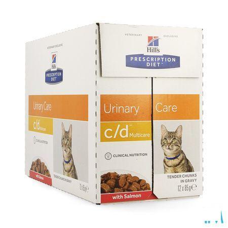 Hills Prescription diet Feline Cd Salmon 12x85 gr 1882u 