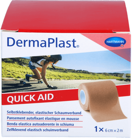 Dp Quickaid 6cmx2m,nude 1 P/s  -  Hartmann