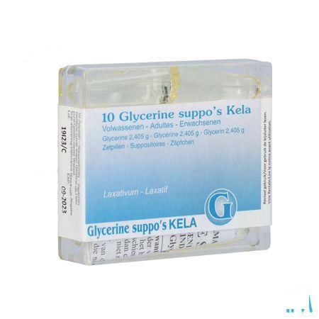 Glycerine Pharma Suppo Ad 10  -  Kela Pharma