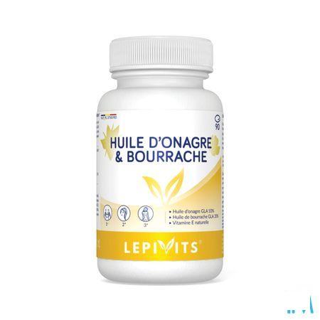 Lepivits Huile Onagre & Bourrache Bio Caps 90