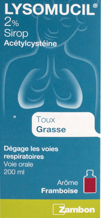 Lysomucil 2% Siroop 200 ml