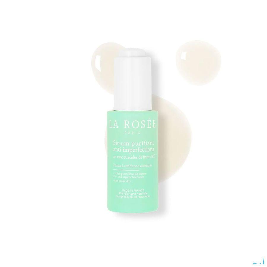 La Rosee Serum Purif A/Imperf Zn & Acid.Frui.Bio 30 ml
