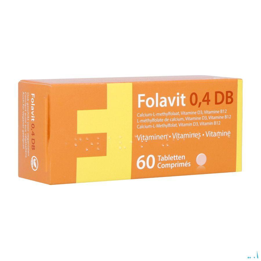 Folavit 0,4 mg Db Tabl 60  -  Kela Pharma
