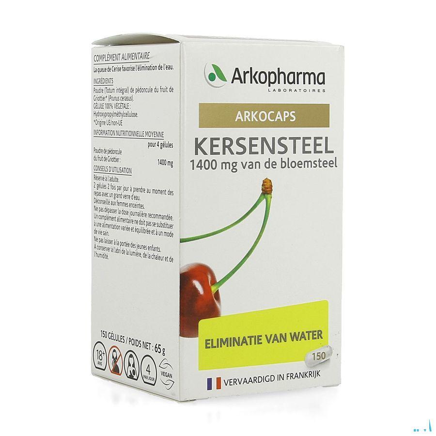 Arkocaps Kersensteel 150 Caps Fl 150  -  Arkopharma
