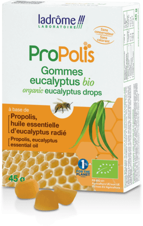 Propolis gommetjes met eucalyptus  - Ladrome