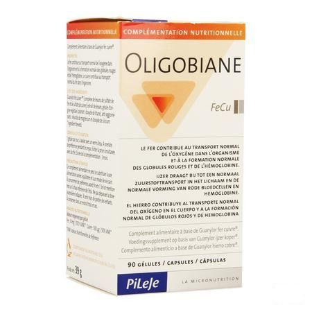Oligobiane Fe Cu Gel 90x440 mg  -  Pileje