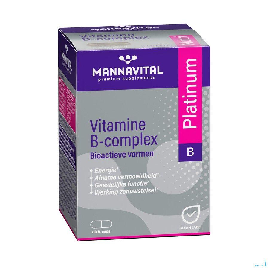 Mannavital Vitamine B Complex V-Capsule 60