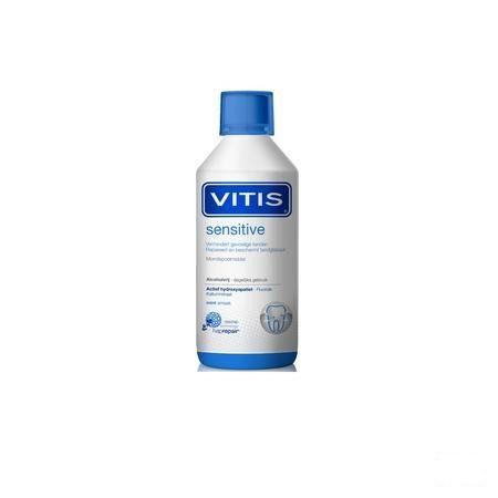 Vitis Sensitive Mondspoelmiddel 500 ml  -  Dentaid
