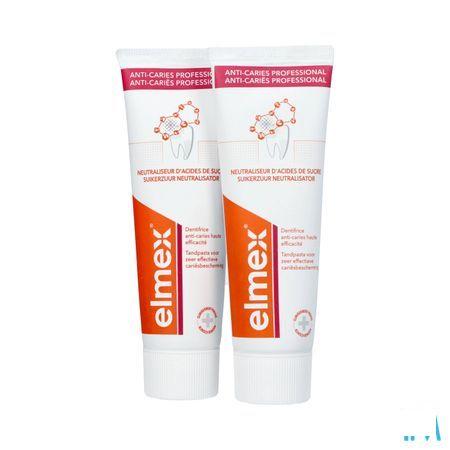 Elmex Anti Caries Professional Dentif. Duo 2x75 ml