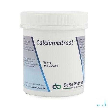 Calciumcitraat V-Capsule 100  -  Deba Pharma