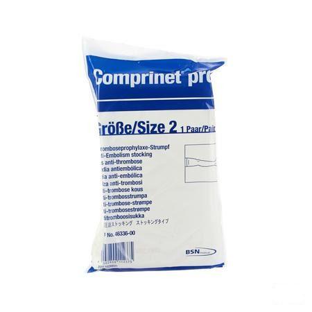 Comprinet Pro Thigh Kous Anti embolie T2 1paar4633600