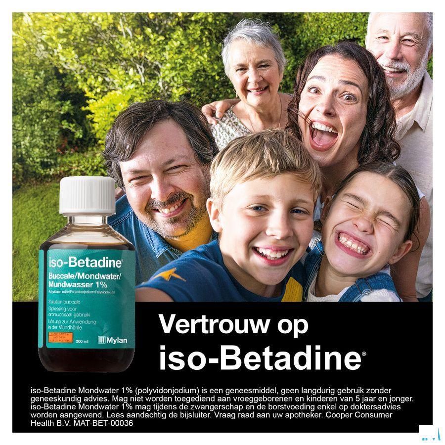Iso Betadine 1% Solution Bucc 200 ml Ready To Use