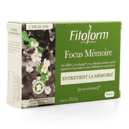 Focus Memoire Tabletten 30  -  Bioholistic Diffusion