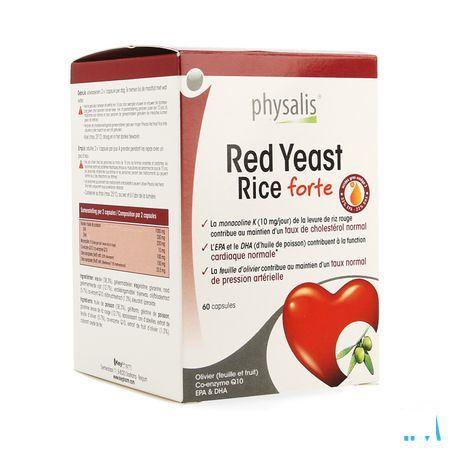 Physalis Red Yeast Rice Forte Capsule 60  -  Keypharm