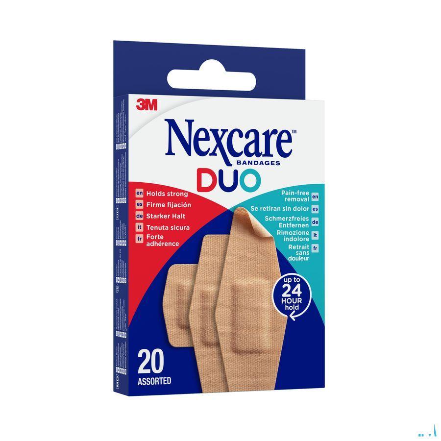 Nexcare 3M Duo Pansement Assortiment 20  -  3M