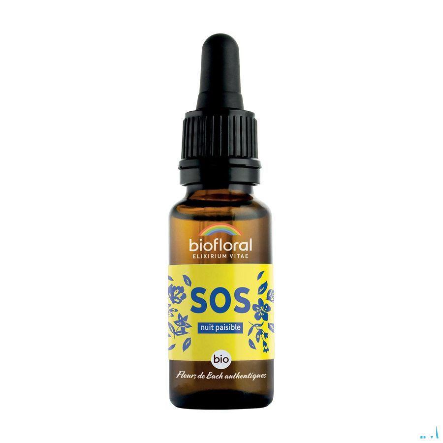 Biofloral Remede Secours Nuit Solution Buv. Gouttes 20 ml  -  Pranarom