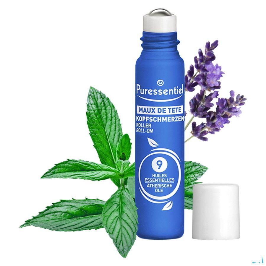 Puressentiel Roller Hoofdpijn 10 ml  -  Puressentiel