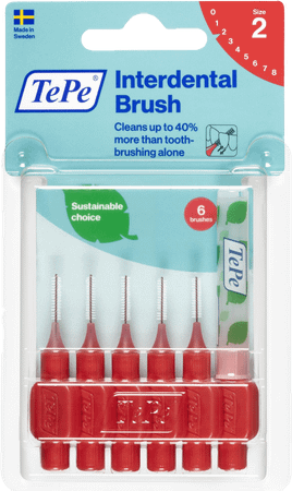 Tepe Interdental Brush 0,50mm Red 6 