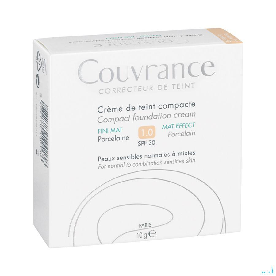 Avene Couvrance Creme Teint Tablettenoil Fr.01 Porcel.10 gr  -  Avene