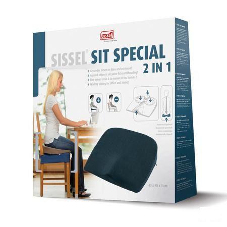 Sissel Sit Special 2In1 Wigkussen Grijs