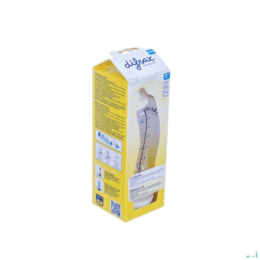 Difrax Biberon-s Natural 250 ml  -  Difrax