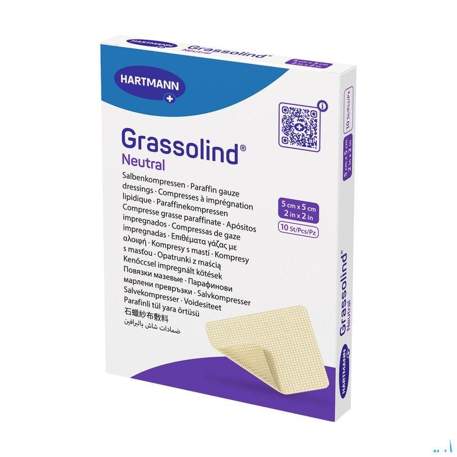Grassolind Neutral 5,0Cmx 5Cm 10 4993102  -  Hartmann