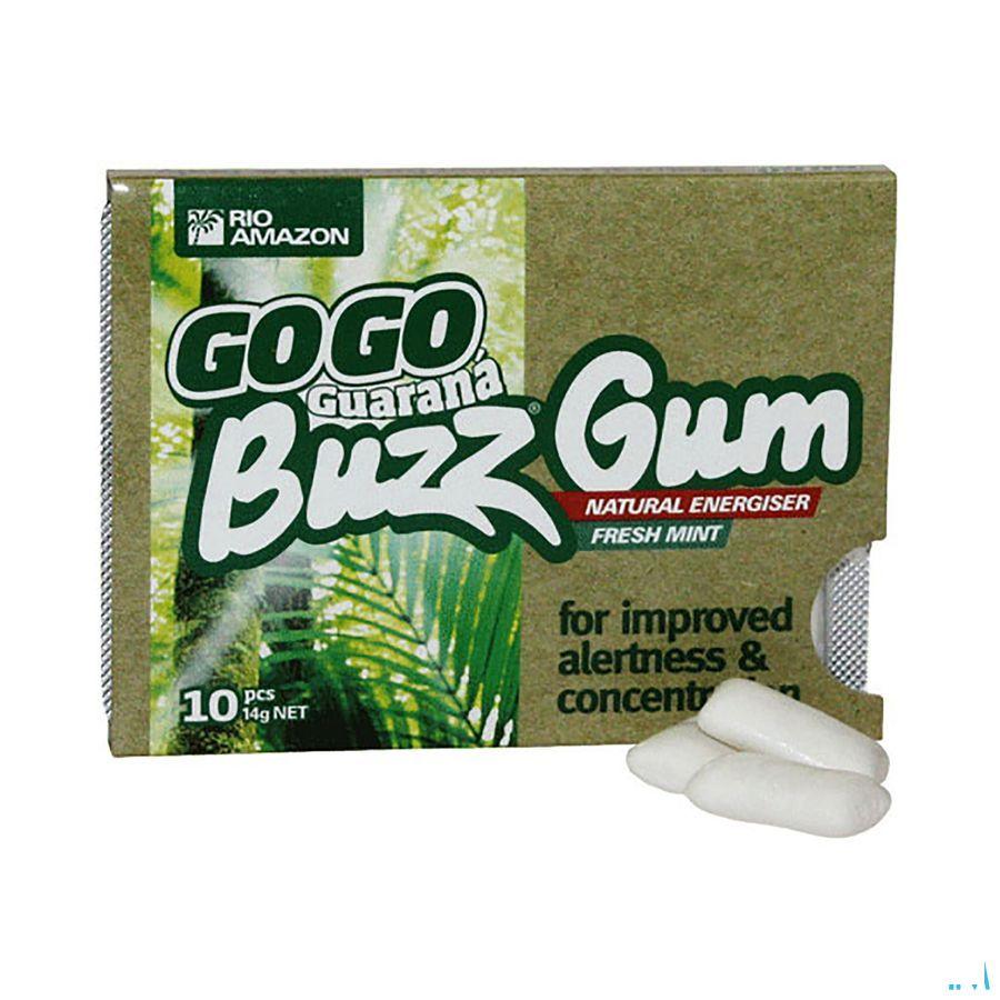 Buzz Gum Gogo Guarana Gomme A Macher sans sucre 10