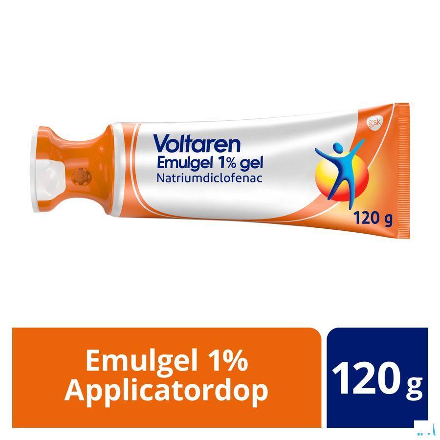 Voltaren Emulgel 1 % Gel 120 gr Applicator Dop