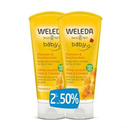 Weleda Calendula Creme Lavante Corps&chev Duo 2x200 ml  -  Weleda