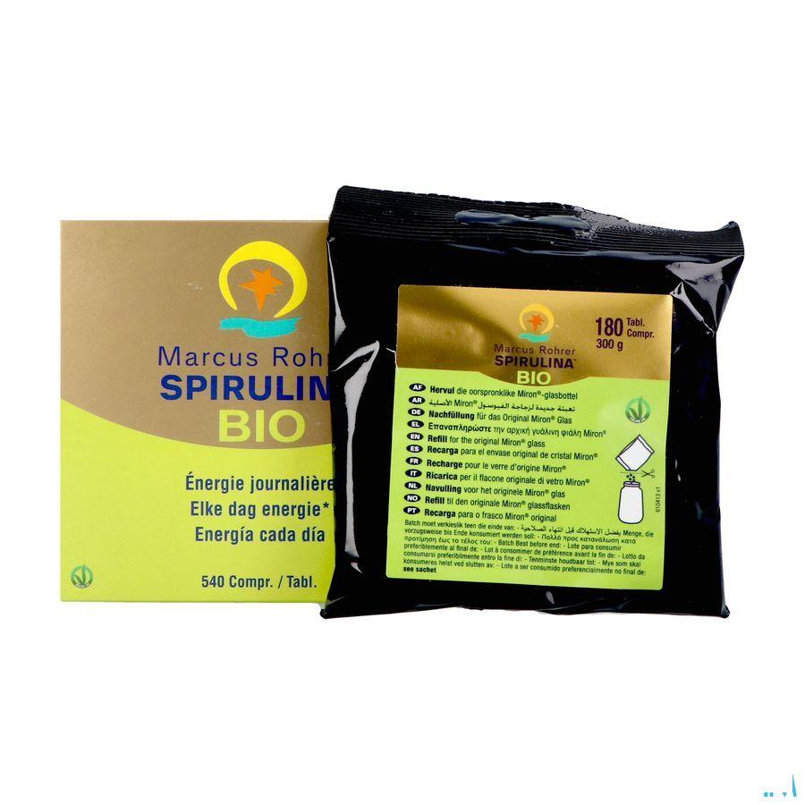 Marcus Rohrer Spirulina Tabletten 3x180 Bio