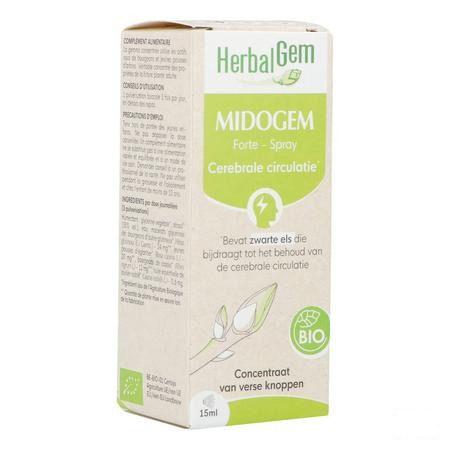 Herbalgem Midog Fort Spray Bio 15 ml