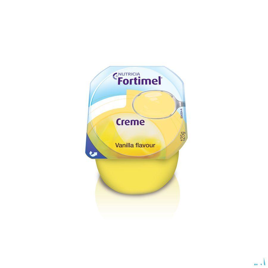 Fortimel Creme Vanille 4x125 gr  -  Nutricia