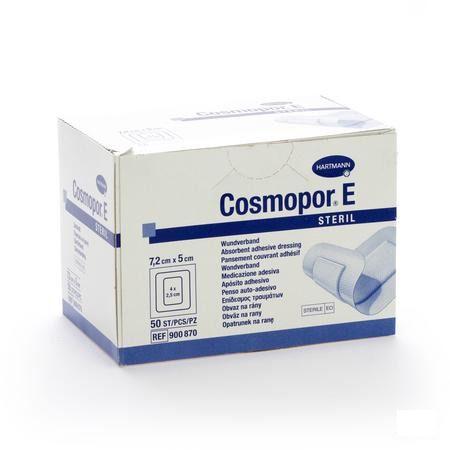 Cosmopor E Latexfree 7,2x5cm 50 P/s  -  Hartmann