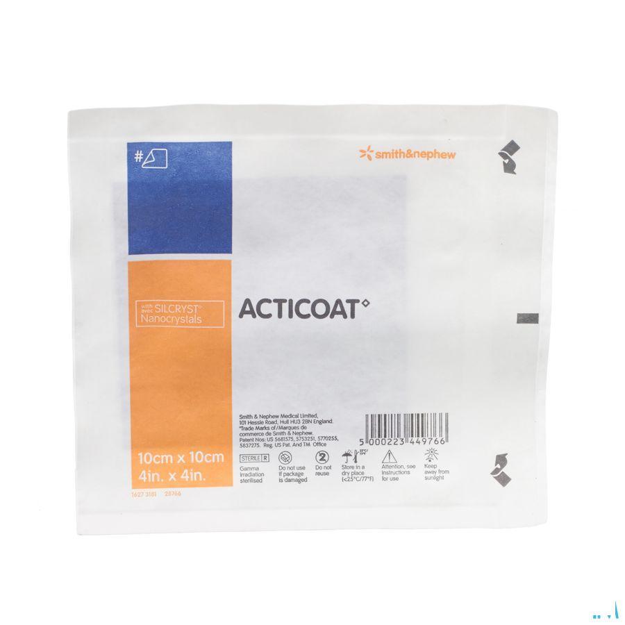 Acticoat Pansement Individuel 10x 10cm 66000791  -  Smith Nephew