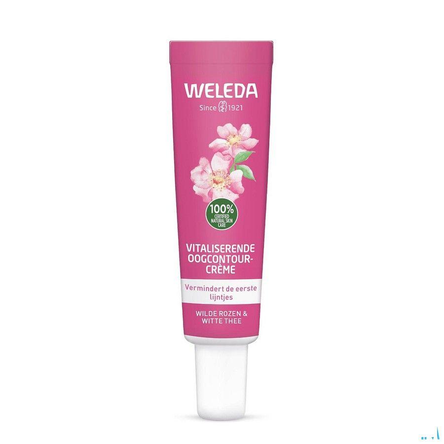 Weleda Cont.Yeux Lissant Rose Musq.&The Blanc 12 ml  -  Weleda