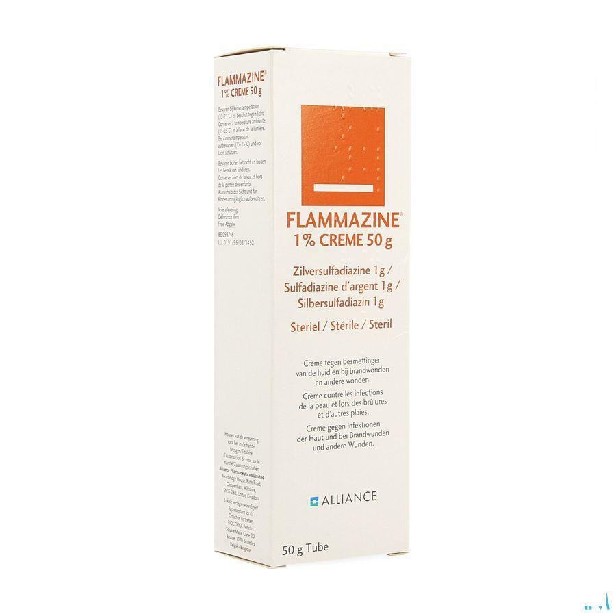 Flammazine 1% Creme 1 X 50 gr