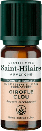Girofle Clou Bio Huile Essentielle 10 ml  -  Bioholistic Diffusion