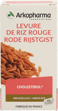 Arkogelules Levure De Riz Rouge 45  -  Arkopharma