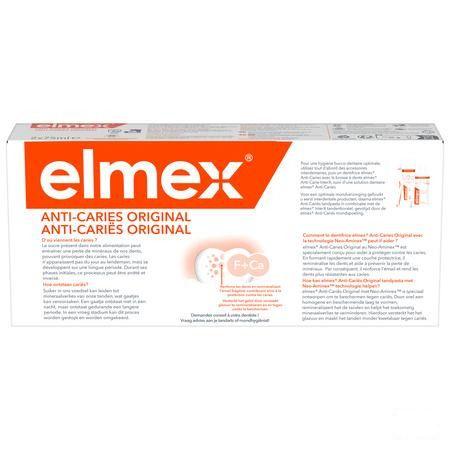 Elmex A/Caries Original Tandpasta 2X75 ml